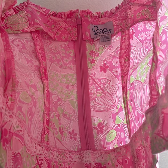 Lilly Pulitzer Vintage “Beach Blanket Bingo” Spaghetti Strap Top - Picture 5 of 5